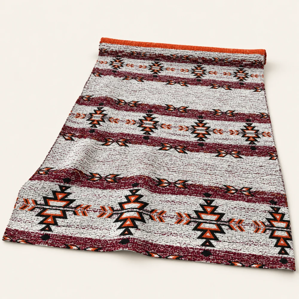 قماش سوري فاخر — رسم عرض للمنتج